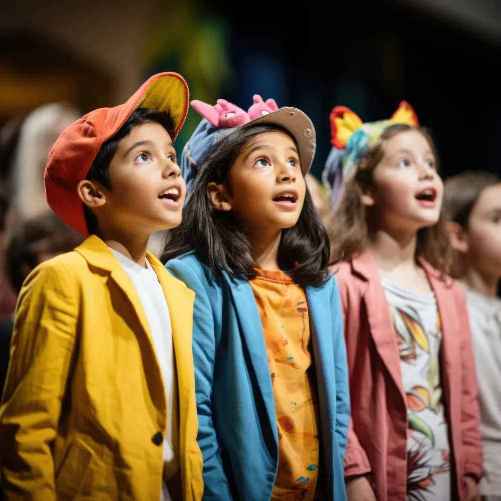 Children learning at Glow & Grow